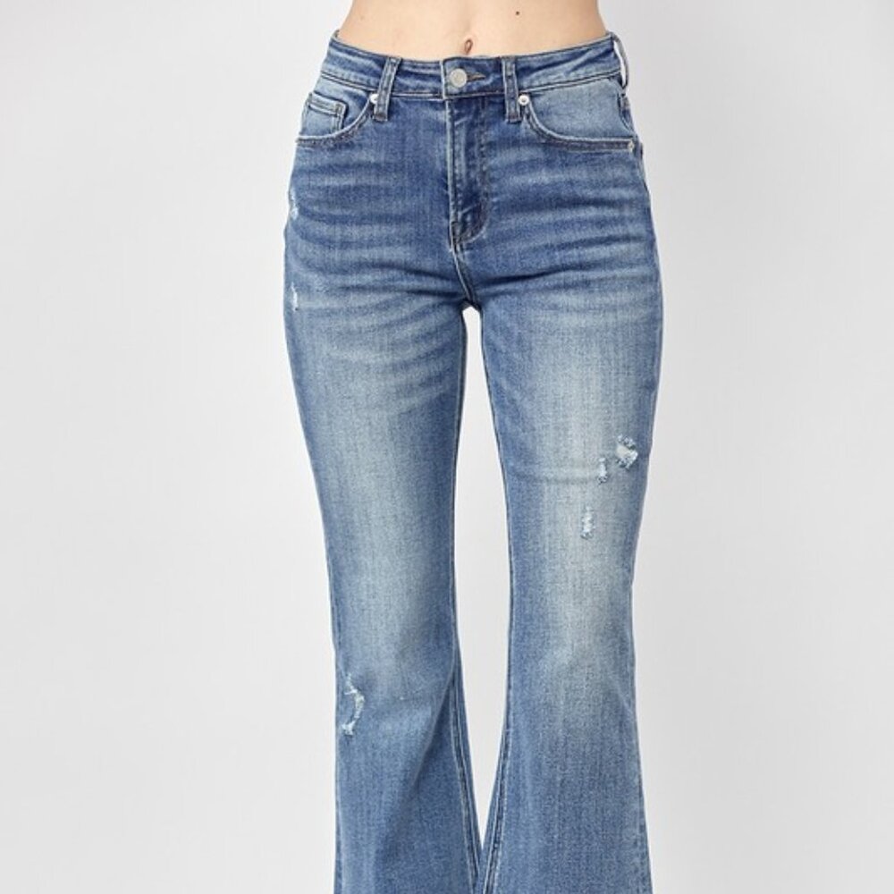 Risen High Rise Vintage Bootcut Jean size 1/25 and 3/26